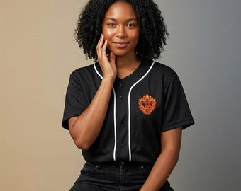 Band Tour Baseball Jersey — Burning Up Concert Tee
