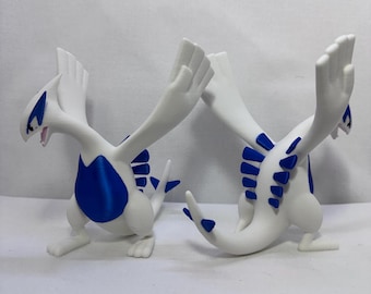 Figura de Lugia impresa en 3D de 4 pulgadas