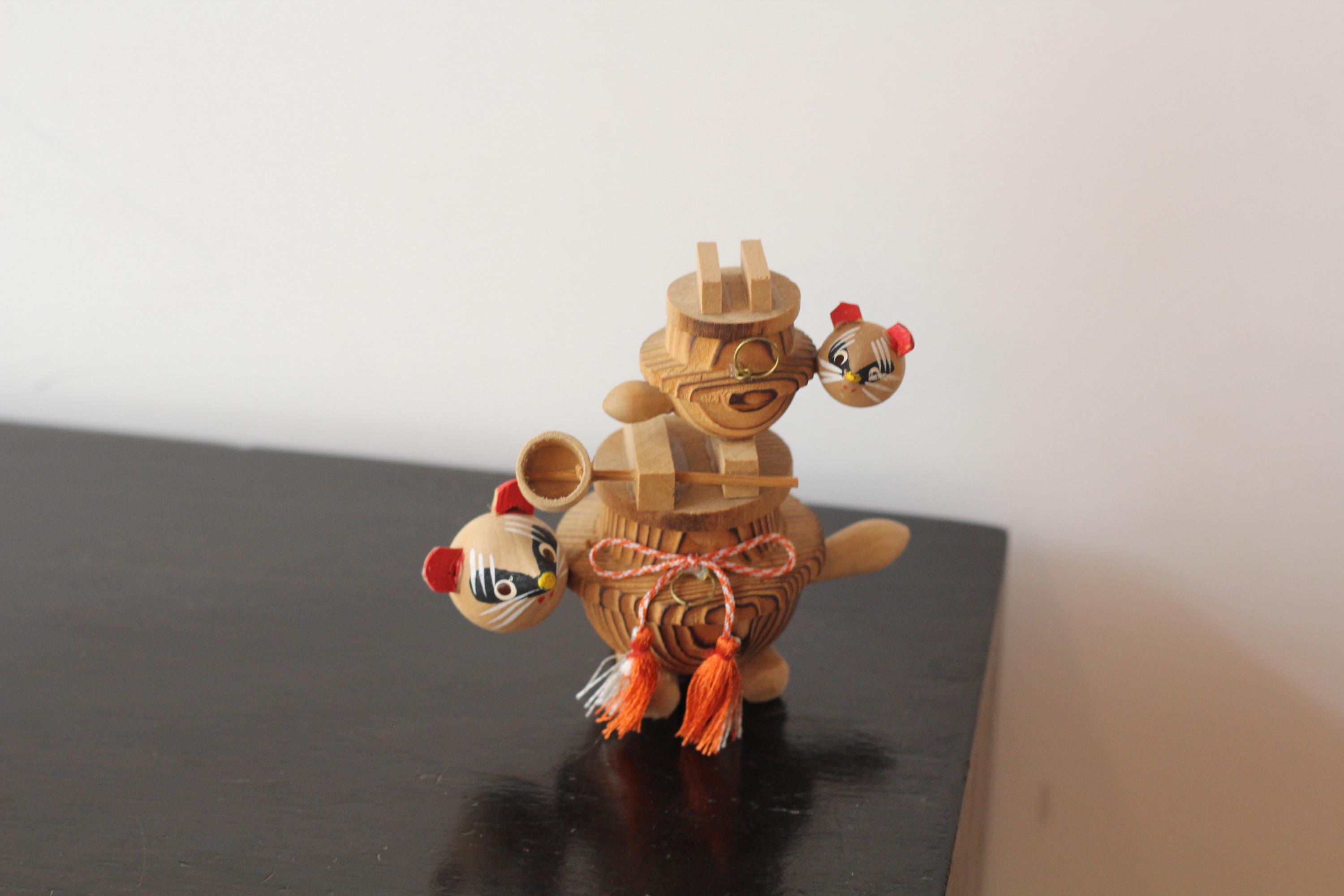 Tanuki figurine - Etsy 日本