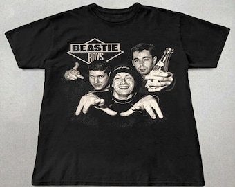Beastie Boys PNG, Vintage Black and White Hip Hop Trio Portrait, Funny Old School Rap Graphic, Digital Download