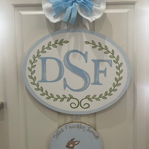Fawn Baby Door Hanger