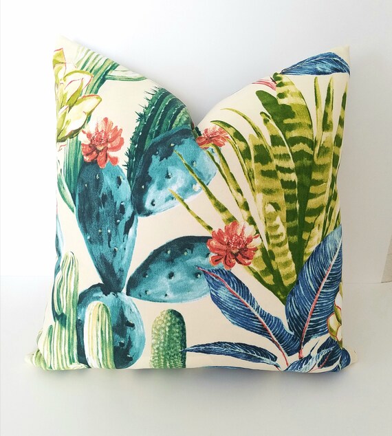 Cactus Pillow Desert Pillow Southwest Pillow Decorative Etsy