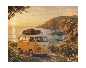 Vintage Camper Van Puzzle
