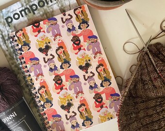 Infiknit Spiral Knitting Notebook