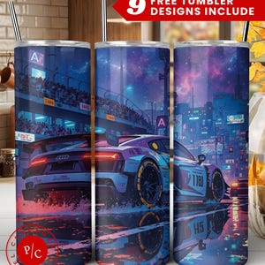 Aesthetic JDM Cars Tumbler, Japanese Tuned Vehicles Street Racer Car Design, Drift Cars Racing Tuner Graphic PNG (Instant download)