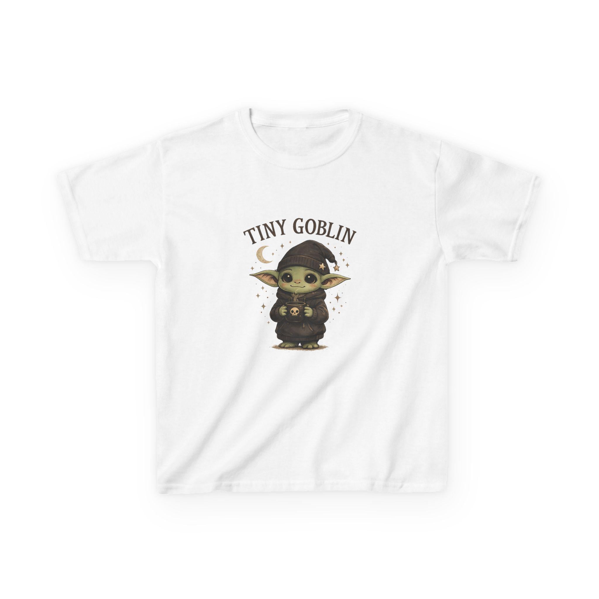 Tiny Goblin Kids Tee Cute Baby Goblin Character Shirt