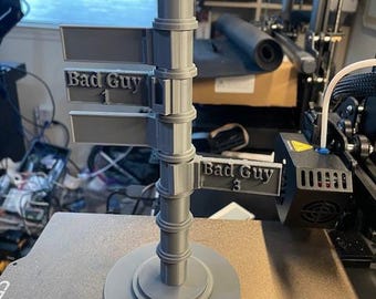 Modular Initiative Tracker 3D Printable for TTRPGs