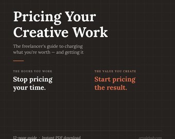 Freelance Pricing Guide PDF Ebook, Client Negotiation Scripts, Raise Your Rates, Instant Download