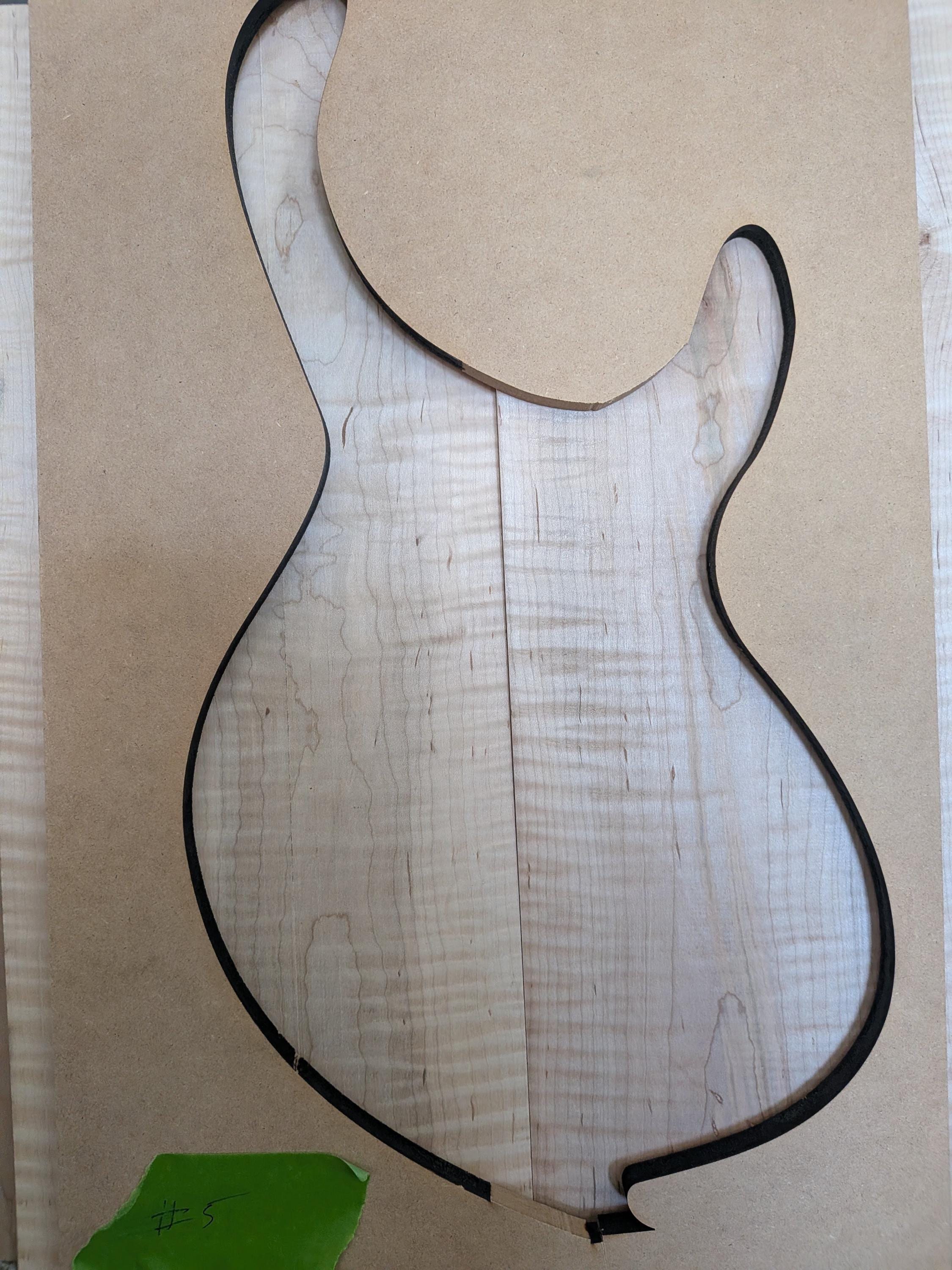 Flame Maple Guitar Top - Etsy