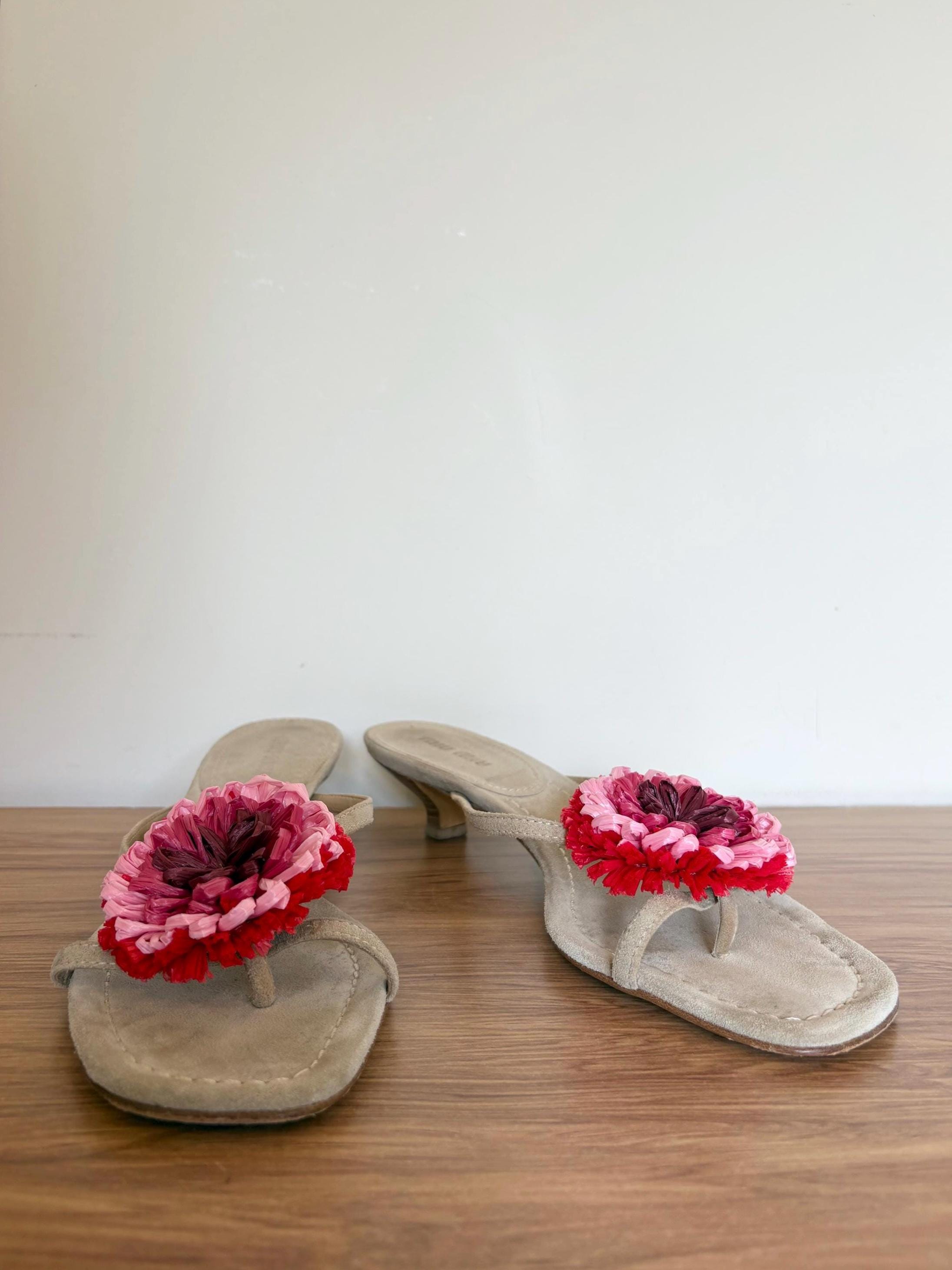 Miu Miu Pink Heels - Etsy