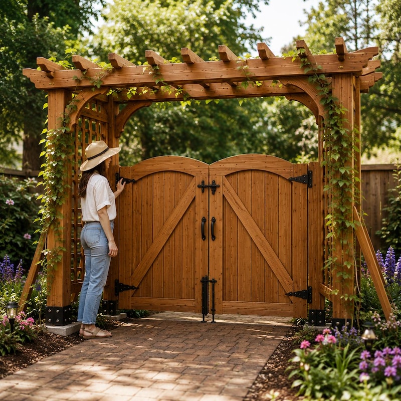 Wooden Gate Diy Plans - Etsy UK