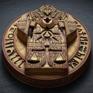 Yugioh Millennium Stone/Tablet - with full items Painted Collectible -  Cosplay Prop Anime Gift