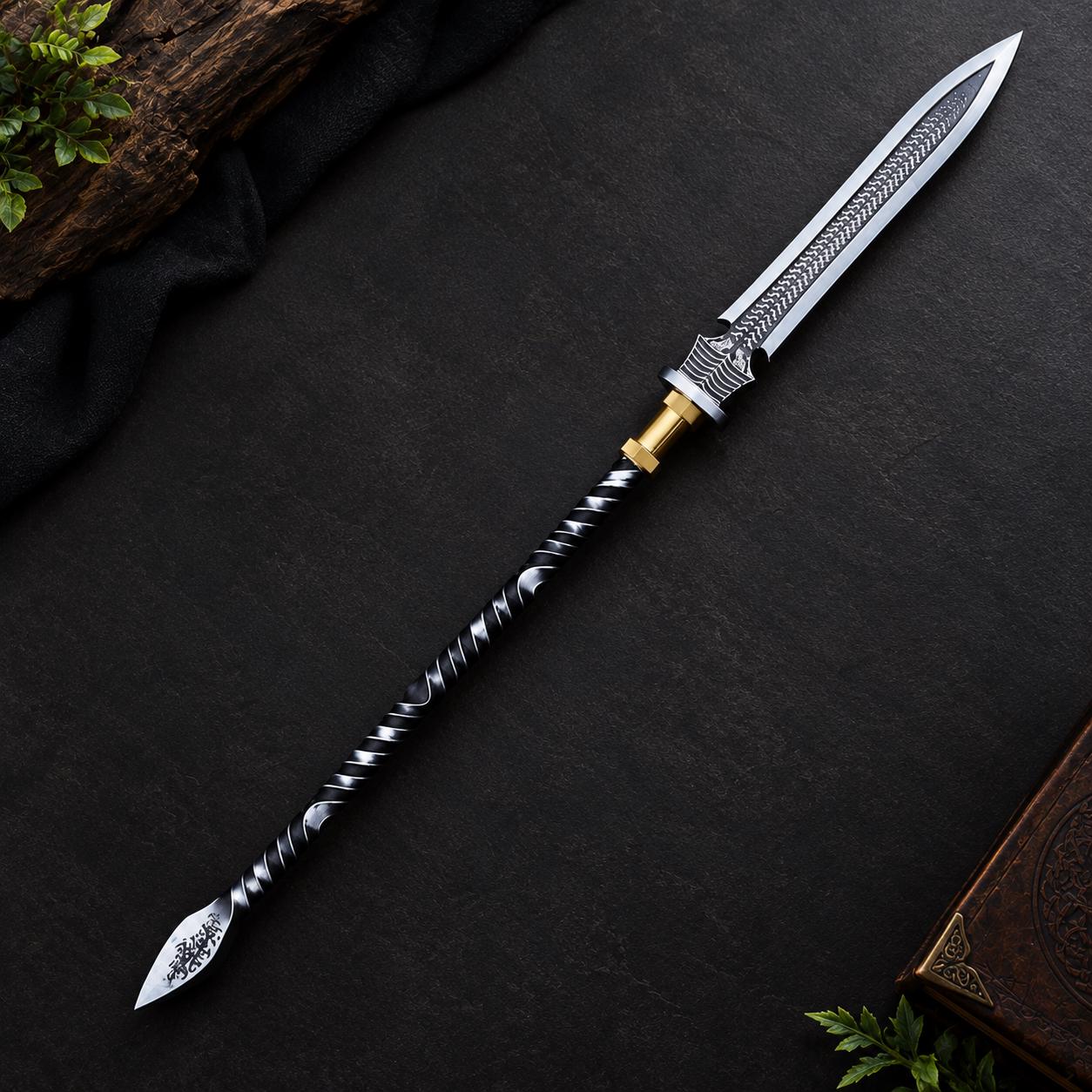 鍛造された槍の穂先 - Etsy 日本