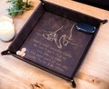 Valet Tray for Dad, Father's Day Gift, Catch All Tray, Coming Home is the Best Part of my day, Custom Valet Tray, EDC Tray