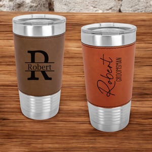 Personalized Tumbler for Men, Gift for Him, Groomsmen Gifts, Best Man Gift, Boyfriend Gift, Bachelor Party Gifts, Dad Gifts, Husband Gift