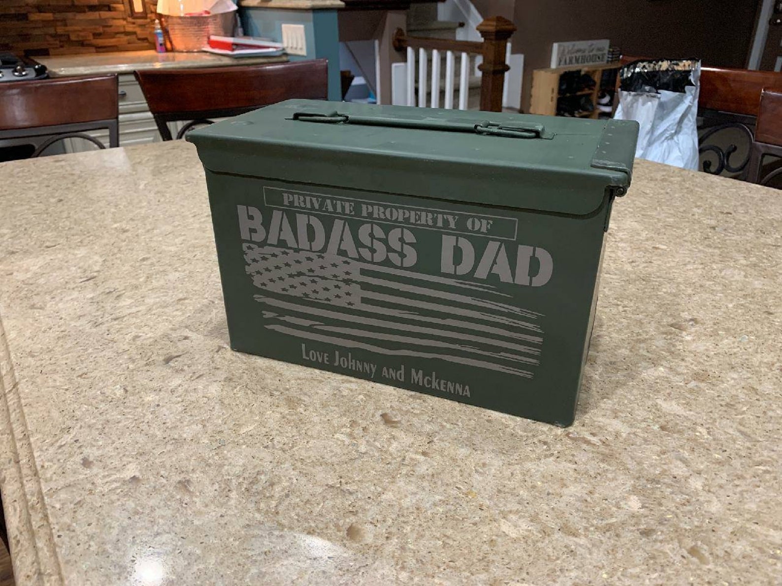 Personalized Ammo Box/gift for Dad/fathers Day Gift/ammunition Etsy