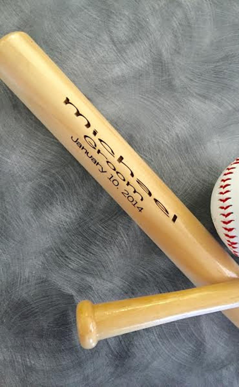 Personalized Baseball BatEngraved Baseball Bat Ring Bearer Etsy