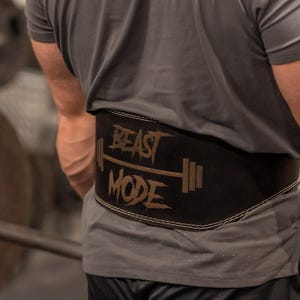 Personalized Weight Lifting Belt/ Weight Belt/Back Support Belt