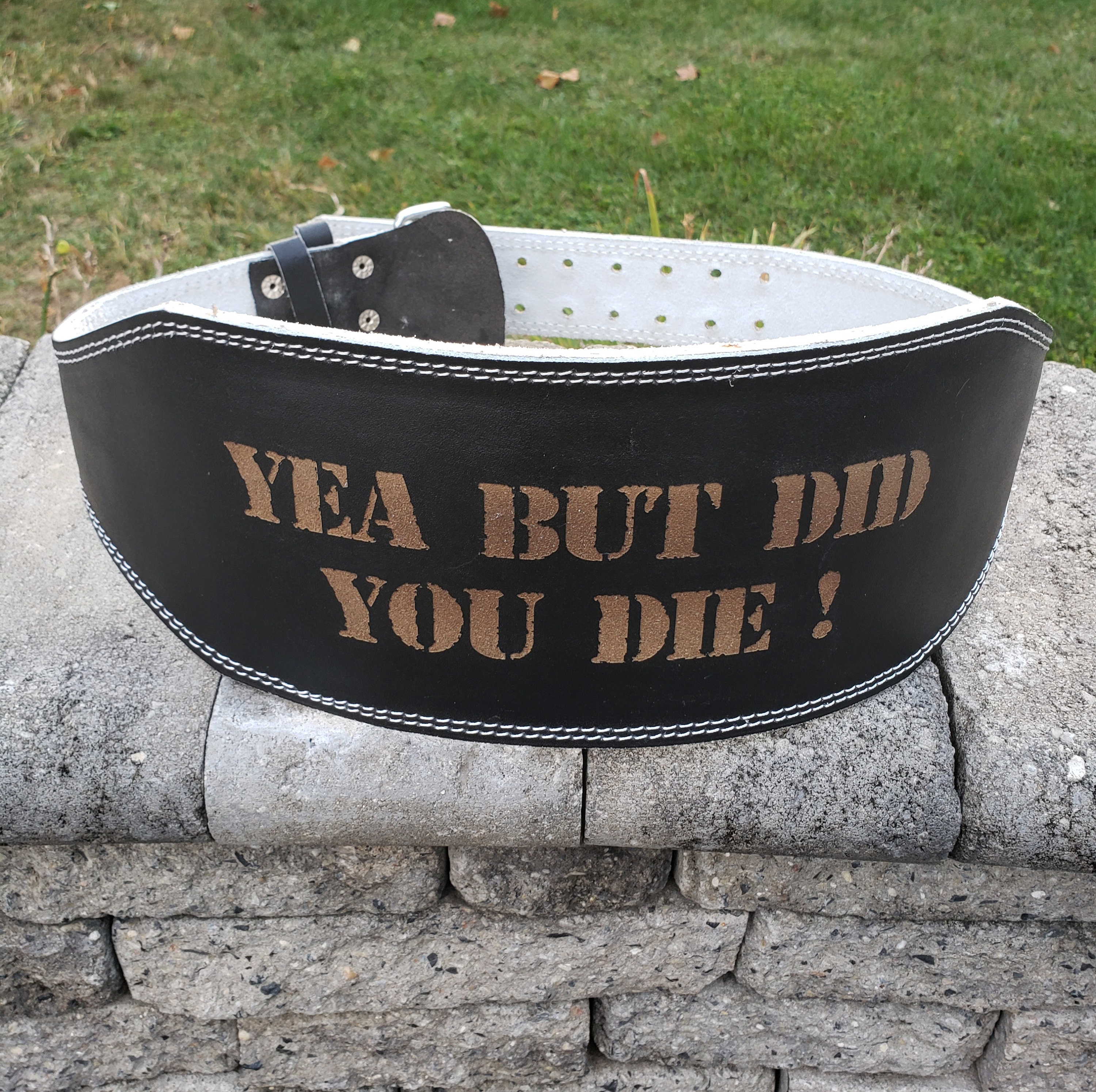 Personalized Weight Lifting Belt/ Weight Belt/back Support Etsy