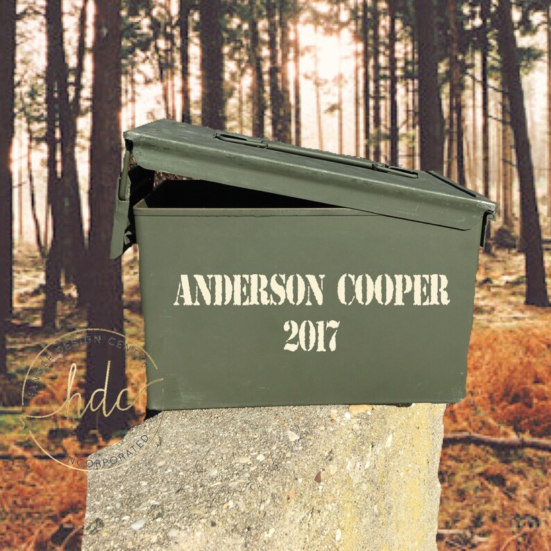 Personalized Ammo Can/Groomsman Gifts/Best Man Gifts/Hunter Ammo Box/Ammunition Can/Ammunition Case/Groomsman Set/Groomsman Gift/ image 4