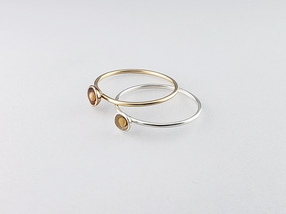 Mustard seed ring - faith ring - faith jewelry - seed pod ring - encouragement gifts - dainty unique illusy