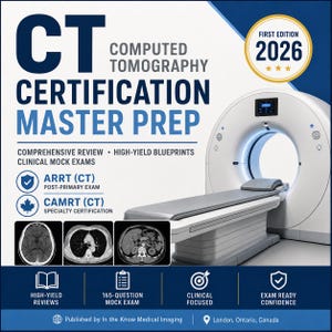 CT-certifiering Masterförberedelse, ARRT/CAMRT-registreringsexamensguide (digital nedladdning)