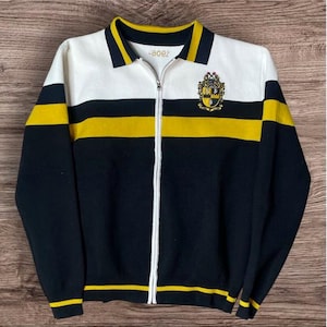 Alpha Phi Alpha Striped Knitted Jacket