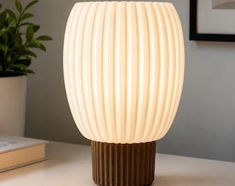 Lámpara de escritorio moderna / Luz ambiental en espiral / Decoración elegante para el dormitorio