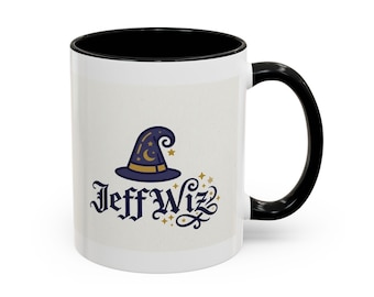 Wizard Hat JeffWiz Coffee Mug | Accent 11oz 15oz