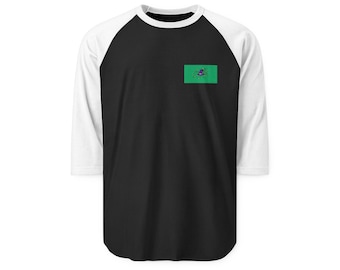Unisex Three-Quarter Sleeve Raglan Shirt