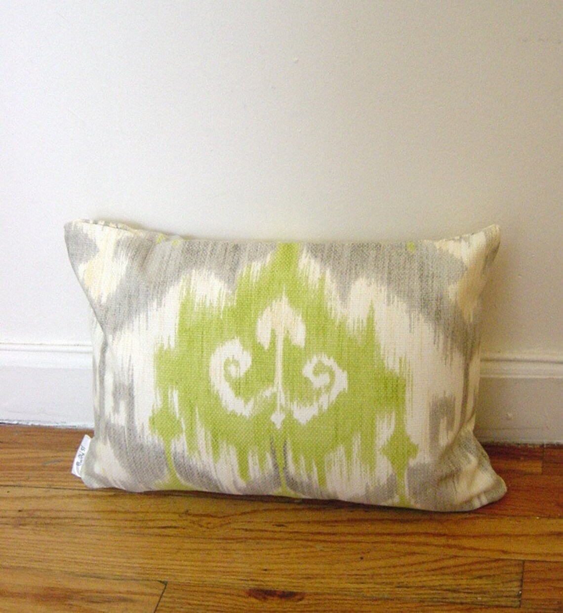 Decorative Lumbar Pillow Cover 12 x 18 Dorrigan Ikat Etsy