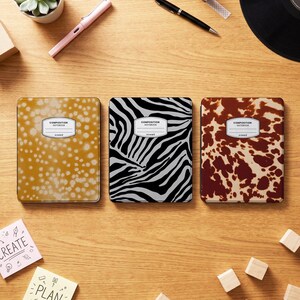 Composition Notebook Animal Print iPad Case - DOMBĒ - iPad Pro 11/12.9, Air, 10th Gen
