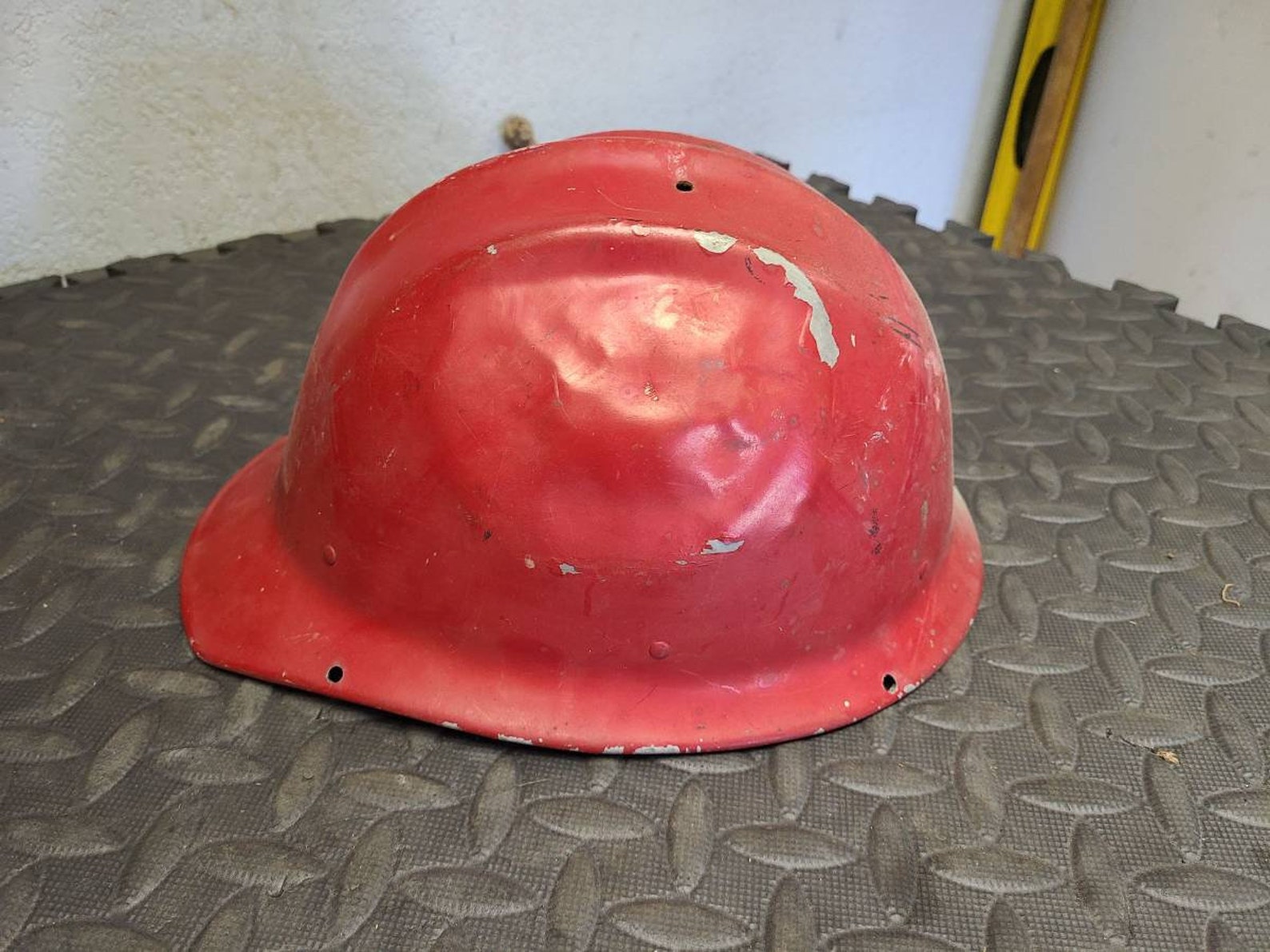 Vintage Ed Bullard 502 Aluminun Hard Hat Travailleurs Fer Etsy
