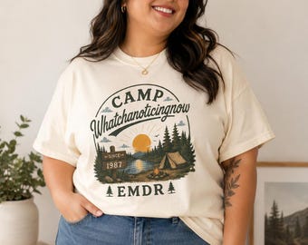 Camp Whatchya Noticing Now™ | EMDR Therapist Boxy T-Shirt