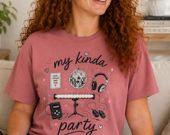 My Kinda Party | EMDR Therapist Shirt | Funny EMDR T-Shirt | Trauma Therapist Gift