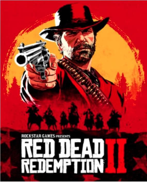 No.273フレーム付きキャンバスアート　レッドデッドリデンプション Red dead redemption - Etsy 日本