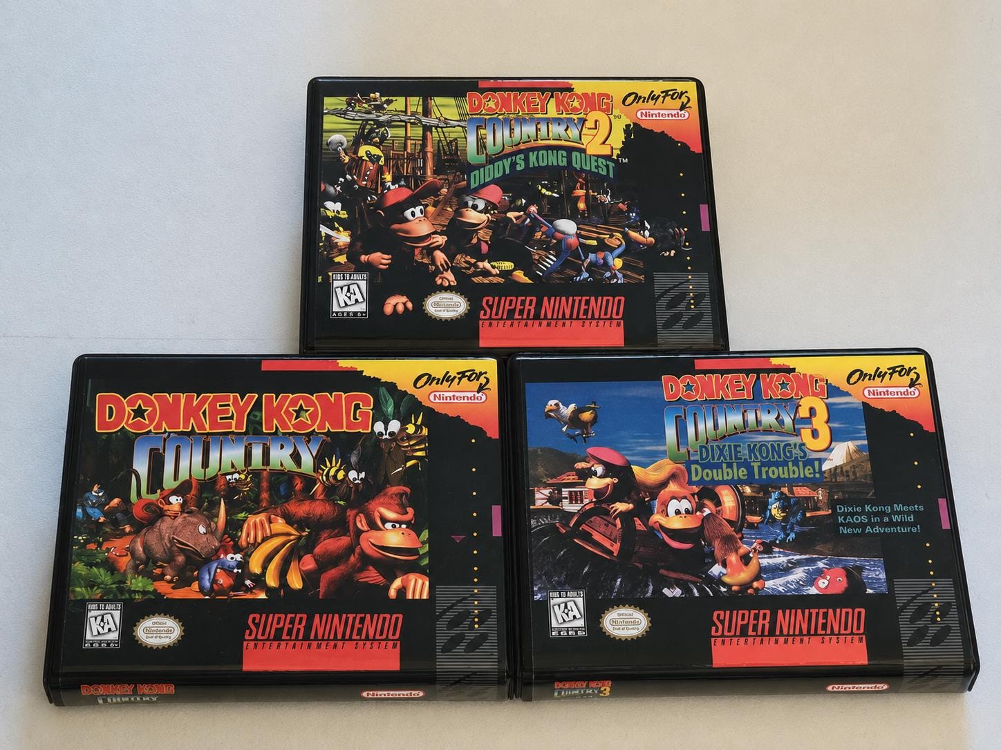 Snes Repro Box Donkey Kong Country - Etsy