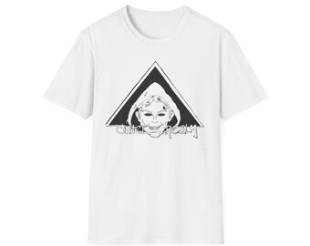 Hooded Skull Triangle T-Shirt | Goth Witch Graphic Tee
