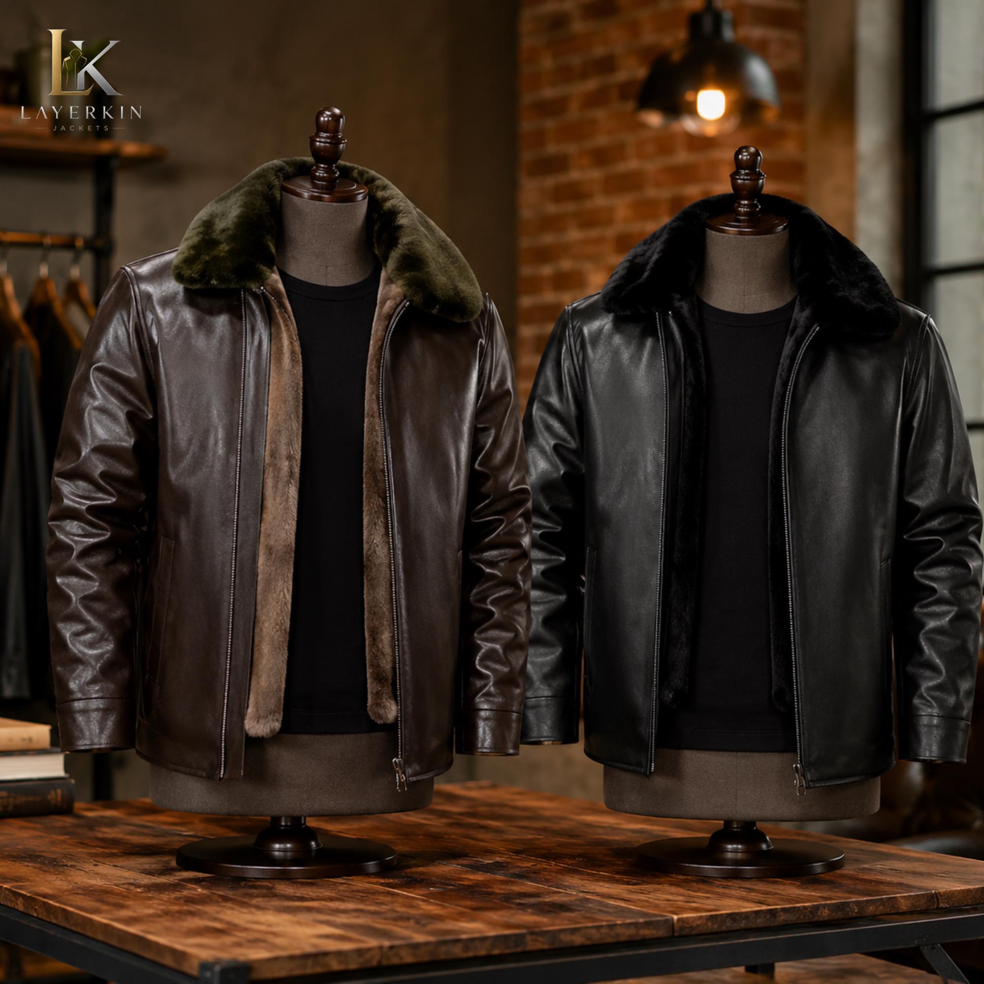 Detachable Leather Jacket Collar - Etsy