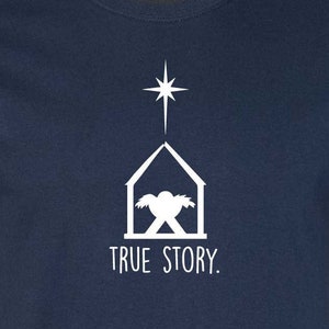 true story-christmas-print and cut files-jpg, png, svg, dxf image 1