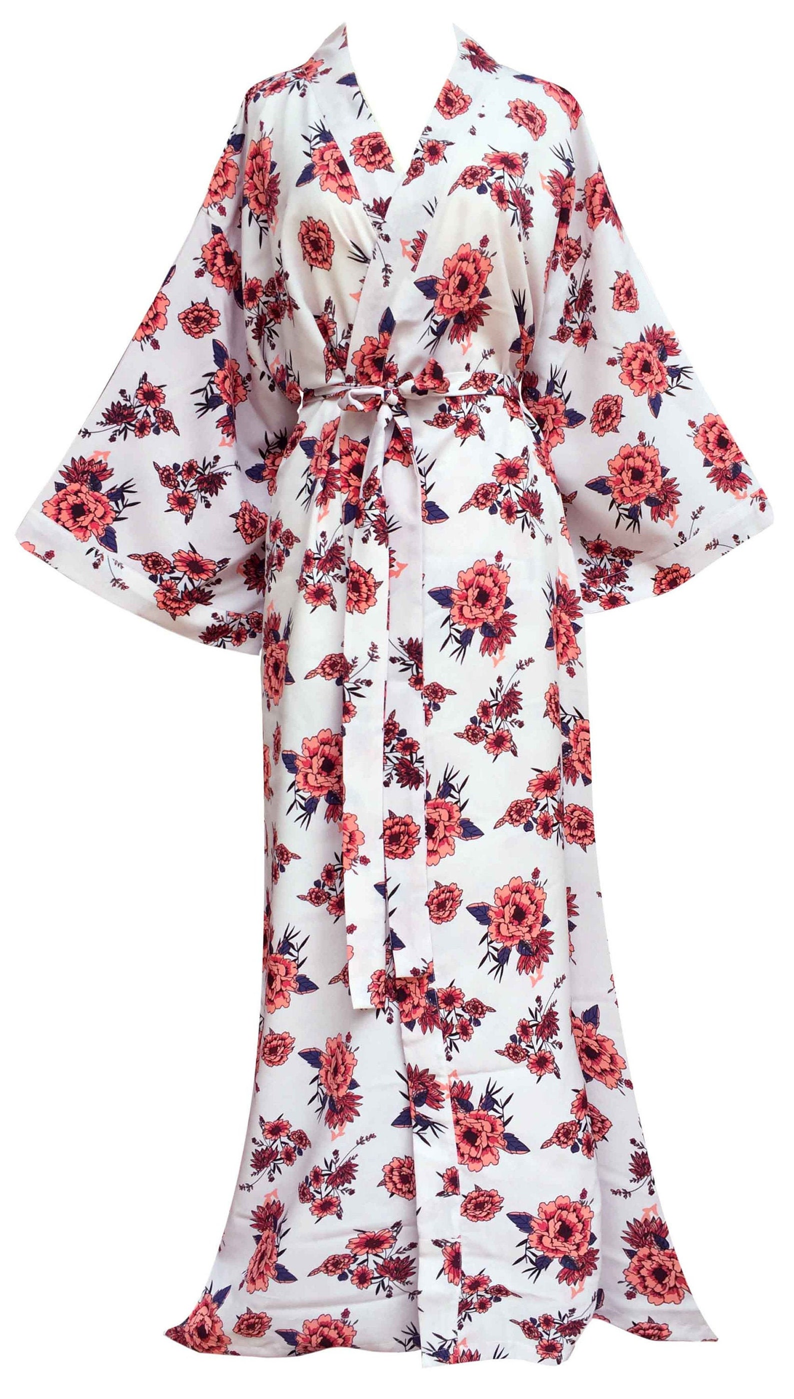 long chiffon robe