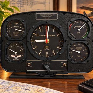 Boeing Clock - Etsy