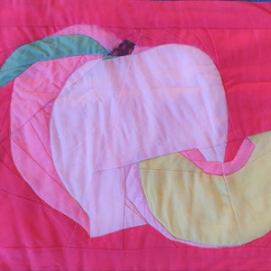 Peach Foundation Paper Piecing PDF Pattern