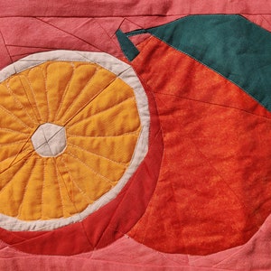 Orange Foundation Paper Piecing PDF Pattern