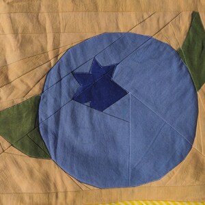 Blueberry Foundation Paper Piecing PDF Pattern