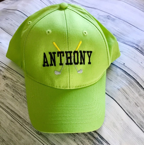 Youth Personalized Golf Baseball Cap 