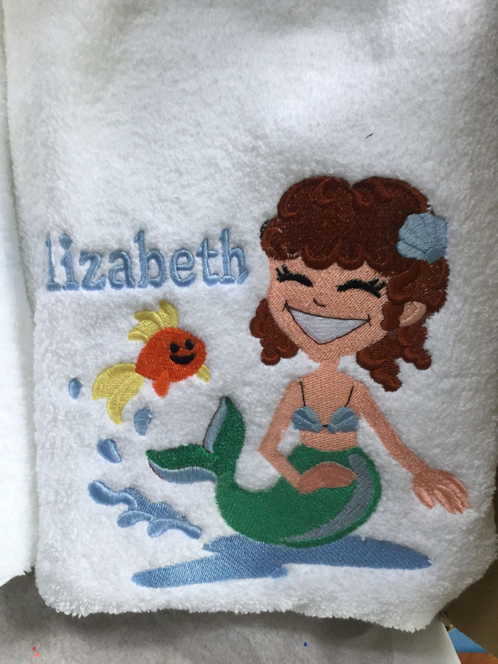 Beach Towels for Kids Mermaid Beach Towels Mermaid Bath Etsy