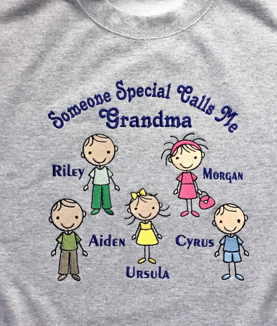 custom grandma sweatshirt