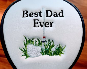 Dads Golf gifts, Father's day gifts, Golf Head Cover  or with towel too