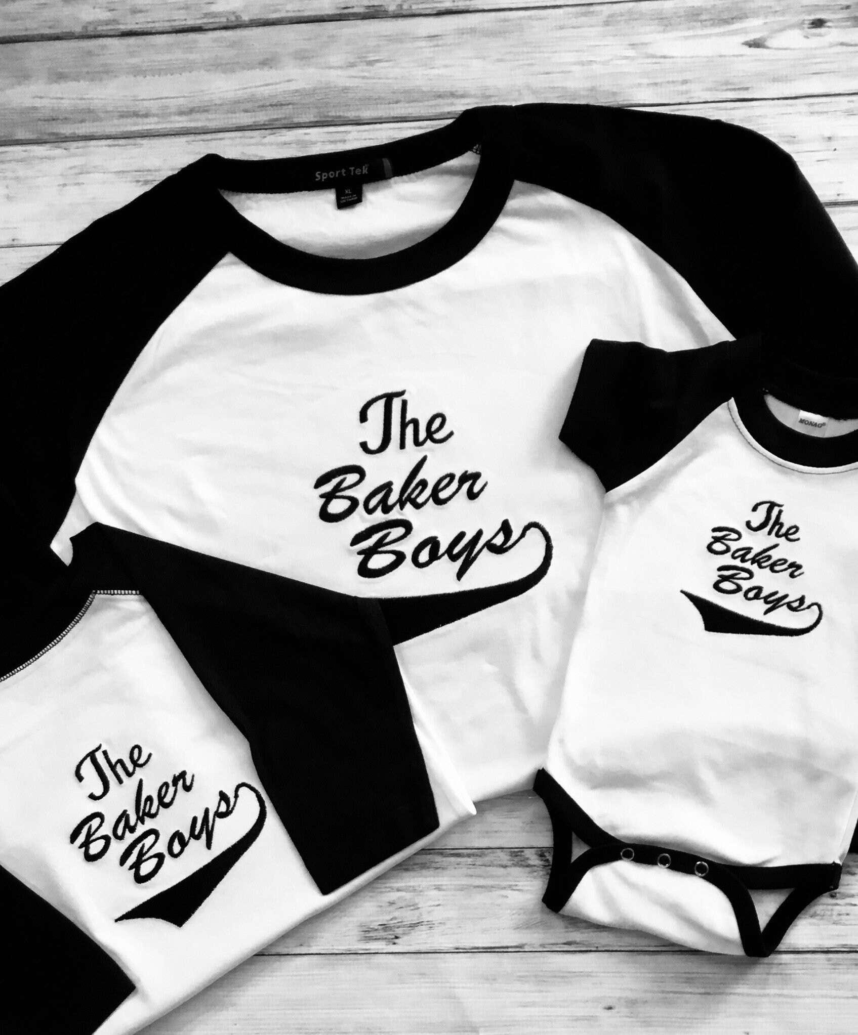Custom Personalization Raglan Baseball Shirts, Your Name or Team Name ...